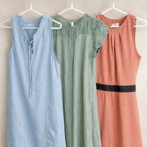 Women’s 3-Piece Dress Bundle | Soft Tones | Size S